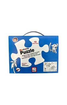 Yıkanabilir Puzzle Seti, Korsan Adası Temalı Ve Eğlenceli Yıkanabilir Puzzle Seti, Korsan Adası Temalı Ve Eğlenceli