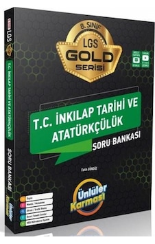 Ünlüler Yayınları 8. Sınıf Lgs Gold T.C. Inkılap Tarihi Soru Bank