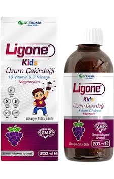 Ligone Kids Üzüm Çekirdeği Multivitamin 200 Ml Ligone Kids Üzüm Çekirdeği Multivitamin 200 Ml
