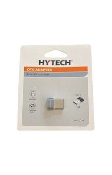 Hytech HY-XO33 Type-C F To Usb M Metal Gövdeli Otg Çevirici Hytech HY-XO33 Type-C F To Usb M Metal Gövdeli Otg Çevirici
