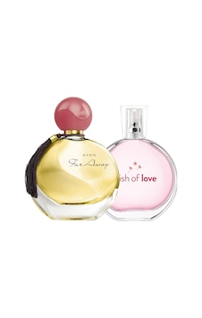 Avon Far Away + Wish Of Love Kadın Parfüm EDT 2 x 50 ML Avon Far Away + Wish Of Love Kadın Parfüm EDT 2 x 50 ML