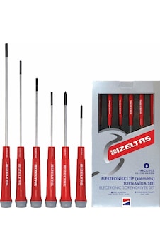 İzeltaş Elektronikçi Tip Klemens Tornavida Seti İzeltaş Elektronikçi Tip Klemens Tornavida Seti