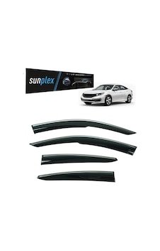 Sunplex Kromlu Cam Rüzgarlığı Honda Civic 2015-2021 İle Uyumlu Sunplex Kromlu Cam Rüzgarlığı Honda Civic 2015-2021 İle Uyumlu