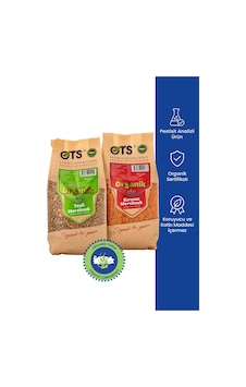 Ots Organik 2'li Mercimek Seti Yeşil Mercimek & Kırmızı Mercimek 2 X 750 G Organik Sertifikalı, Pestisit Analizli Ots Organik 2'li Mercimek Seti Yeşil Mercimek & Kırmızı Mercimek 2 X 750 G Organik Sertifikalı, Pestisit Analizli