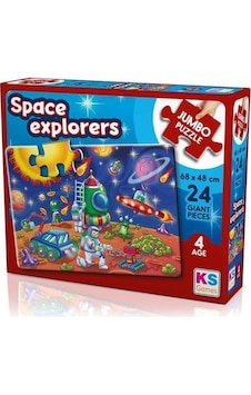 Ks Puzzlespace Explorers Jumbo Puzzle 4 Yaş Ks Puzzlespace Explorers Jumbo Puzzle 4 Yaş