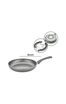 Granit Tava 24 Cm Tek Saplı Sarı Granit Tava 24 Cm Tek Saplı Sarı