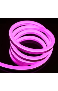Neon Şerit Led 220 Volt Esnek Silikonlu Aydınlatma + Fiş Dahil 10mt-pembe Neon Şerit Led 220 Volt Esnek Silikonlu Aydınlatma + Fiş Dahil 10mt-pembe
