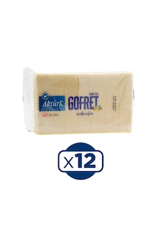 Aktürk Vanilyalı Gofret 12 x 200 G Aktürk Vanilyalı Gofret 12 x 200 G