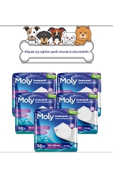 Moly Köpek Çiş Eğitim Pedi 5 Paket