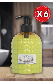 Sıvı Sabun H.cevizi Coconut 500 Ml 6 Adet Sıvı Sabun H.cevizi Coconut 500 Ml 6 Adet
