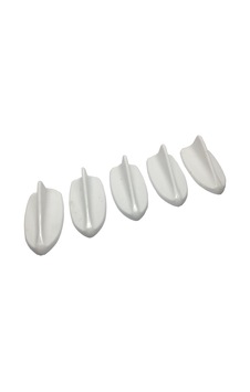 Balık Sırtı Mini Süs Anten Beyaz 5& 39li Balık Sırtı Mini Süs Anten Beyaz 5& 39li