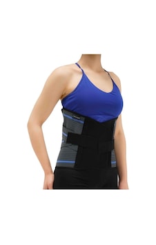 Lumbosacral Çelik Balenli Korse 32 Cm Kemerli Füme-bedensiz Lumbosacral Çelik Balenli Korse 32 Cm Kemerli Füme-bedensiz
