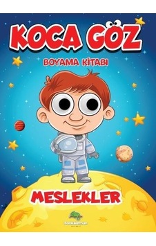 Koca Göz Boyama Kitabı - Meslekler- Bookalemun Yayınları Koca Göz Boyama Kitabı - Meslekler- Bookalemun Yayınları