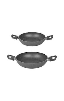 Mehtap Granit Sahan Seti 24 Cm Ve 22 Cm