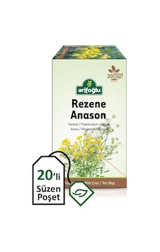 Arifoğlu Rezene Anason Karışık Bitki Çayı Süzen Poşet Çay 20'li Arifoğlu Rezene Anason Karışık Bitki Çayı Süzen Poşet Çay 20'li