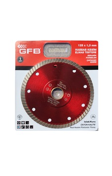 Gfb 125 X 1.3 Mm Elmas Testere Gfb 125 X 1.3 Mm Elmas Testere