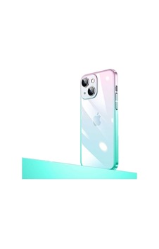 Apple Uyumlu iPhone 14 Plus Kılıf Parlak Renk Geçişli Kamera Korumalı Zore Senkron Kapak Pembe-Mavi Apple Uyumlu iPhone 14 Plus Kılıf Parlak Renk Geçişli Kamera Korumalı Zore Senkron Kapak Pembe-Mavi