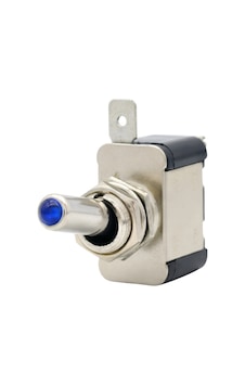 Labarka Mavi Işıklı Düğme On-off 12v 20a