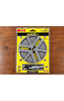 Şahin Tools Ayarlı Delik Testere Panç Seti 45-130 Mm Ayarlanabilir Panç Aparatı Şahin Tools Ayarlı Delik Testere Panç Seti 45-130 Mm Ayarlanabilir Panç Aparatı