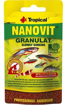 Tropical Nanovit Granulat 10gr Tropical Nanovit Granulat 10gr