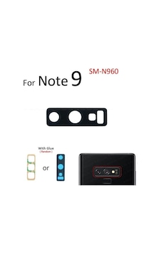 Samsung Galaxy Uyumlu Note 9 Arka Kamera Camı Lens Yapışkanlı Samsung Galaxy Uyumlu Note 9 Arka Kamera Camı Lens Yapışkanlı