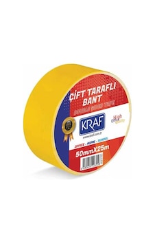 Kraf Çift Taraflı Bant 50MM x 25 M N11.296 Kraf Çift Taraflı Bant 50MM x 25 M N11.296
