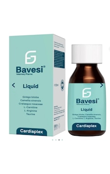 Bavesi Cardiaplex Kedi Ve Köpek Kalp Destekleyici Likit Takviye 120 Ml - Taurin Ve L-karnitin İlaveli