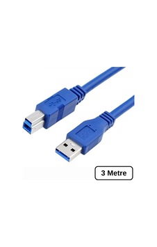 Lunatic 7347 Usb 3.0 To Type B Erkek Yazıcı Kablosu 5gbps Printer Ara Data Kablo 3m Lunatic 7347 Usb 3.0 To Type B Erkek Yazıcı Kablosu 5gbps Printer Ara Data Kablo 3m