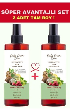 Daily Dream Care Yıpranmış Cansız Saçlar İçin Onarıcı Tonik 2 x 250 ML