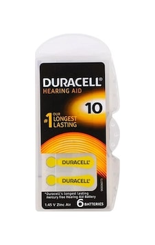 Aaa Pil Duracell 10 Numara Pili 6'lı Paket Aaa Pil Duracell 10 Numara Pili 6'lı Paket