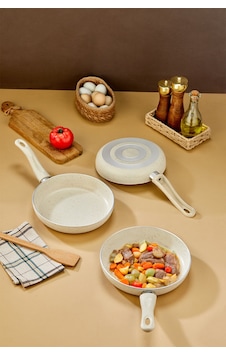 Polochef Classico Granit Tava 20 Cm 1 Parça Krem Bakalit Sap Krem Polochef Classico Granit Tava 20 Cm 1 Parça Krem Bakalit Sap Krem