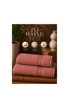 2 Li Banyo Havlu Seti 70x140 + 50x90 Yumuşak Dokulu Yüksek Emici Banyo Ve El Yüz Havlusu Takımı Pembe 2 Li Banyo Havlu Seti 70x140 + 50x90 Yumuşak Dokulu Yüksek Emici Banyo Ve El Yüz Havlusu Takımı Pembe