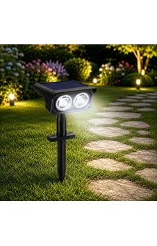 Coverzone Solar Bahçe Lambası 2w Smd Led, Toprak Çubuklu, Güneş E Coverzone Solar Bahçe Lambası 2w Smd Led, Toprak Çubuklu, Güneş E