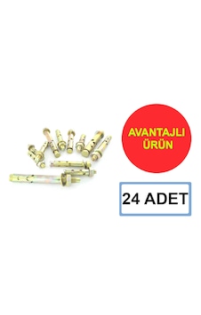 Sgs Gömlekli Çelik Dübel M8 75mm Sgs6003 24 Adet Sgs Gömlekli Çelik Dübel M8 75mm Sgs6003 24 Adet