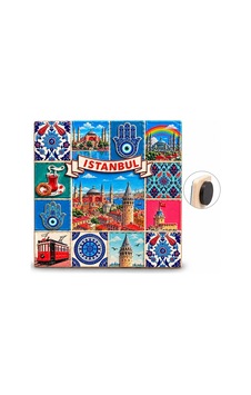İstanbul Temalı Polyester Magnet Alk5868 İstanbul Temalı Polyester Magnet Alk5868