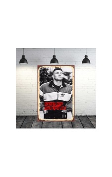 Ölecez Diye Gülmeyek Mi Cio Tasarımlı 20x30 Cm Retro Ahşap Tablo Çok Renkli - 743296536 Çok Renkli