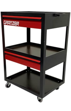 Grayzer İki Çekmeceli Takım Arabası
