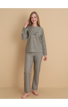 Wordex Mırano 3150 Selanik Kumaş Kışlık Kalın Kumaşlı Kadın Pijama Takımı Çağla Yeşili Wordex Mırano 3150 Selanik Kumaş Kışlık Kalın Kumaşlı Kadın Pijama Takımı Çağla Yeşili