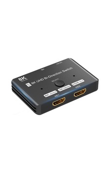 8k Hdmı 2 Portlu Manuel Anahtarlayıcı-ultra Hd Ekranlar İçin 60hz Çift Yönlü Ayırıcı 8k Hdmı 2 Portlu Manuel Anahtarlayıcı-ultra Hd Ekranlar İçin 60hz Çift Yönlü Ayırıcı