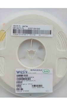 Wr12x273jtl 27k 1206 Smd Direnç 1000 Adet Wr12x273jtl 27k 1206 Smd Direnç 1000 Adet