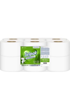 Selpak Professional Recycled İçten Çekmeli Tuvalet Kağıdı, 120 Metre Selpak Professional Recycled İçten Çekmeli Tuvalet Kağıdı, 120 Metre