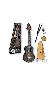 Ortega K2SS Keiki Sopranino Ukulele Set (Orange Kaleidoscope) Ortega K2SS Keiki Sopranino Ukulele Set (Orange Kaleidoscope)
