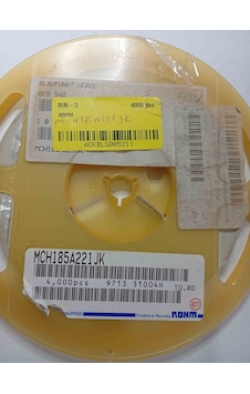 Mch185a221jk 220pf 50v 603 Smd Seramik Kondansatör 700 Adet Mch185a221jk 220pf 50v 603 Smd Seramik Kondansatör 700 Adet