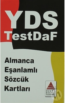 YDS Almanca Eş Anlamlı Sözcük Kartları- Delta Kültür YDS Almanca Eş Anlamlı Sözcük Kartları- Delta Kültür
