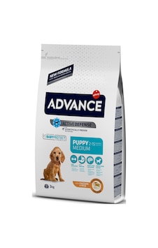 Advance Puppy Tavuklu ve Pirinçli Orta Irk Yavru Köpek Maması 3 KG Advance Puppy Tavuklu ve Pirinçli Orta Irk Yavru Köpek Maması 3 KG