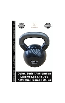 Delux Serisi Antrenman Salonu Kas Ckd 759 Kettlebell Dambıl 24 Kg Delux Serisi Antrenman Salonu Kas Ckd 759 Kettlebell Dambıl 24 Kg