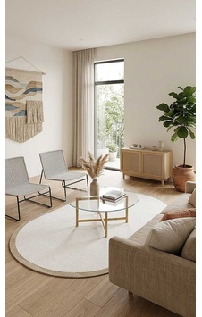 Natura Sisal Hasır Görünümlü Çerçeveli Oval Halı Ntr12 Bej-krem Natura Sisal Hasır Görünümlü Çerçeveli Oval Halı Ntr12 Bej-krem