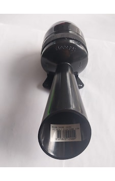 Mesan 24V DC İki Sesli Elektronik Siren Siyah Mesan 24V DC İki Sesli Elektronik Siren Siyah