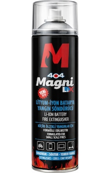 Lityum-iyon Batarya Yangın Söndürücü Sprey 500 Ml
