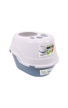 M-pets Eco Tima Kapalı Kedi Tuvaleti Mavi 63x49x42 Cm 244-53024.01 M-pets Eco Tima Kapalı Kedi Tuvaleti Mavi 63x49x42 Cm 244-53024.01